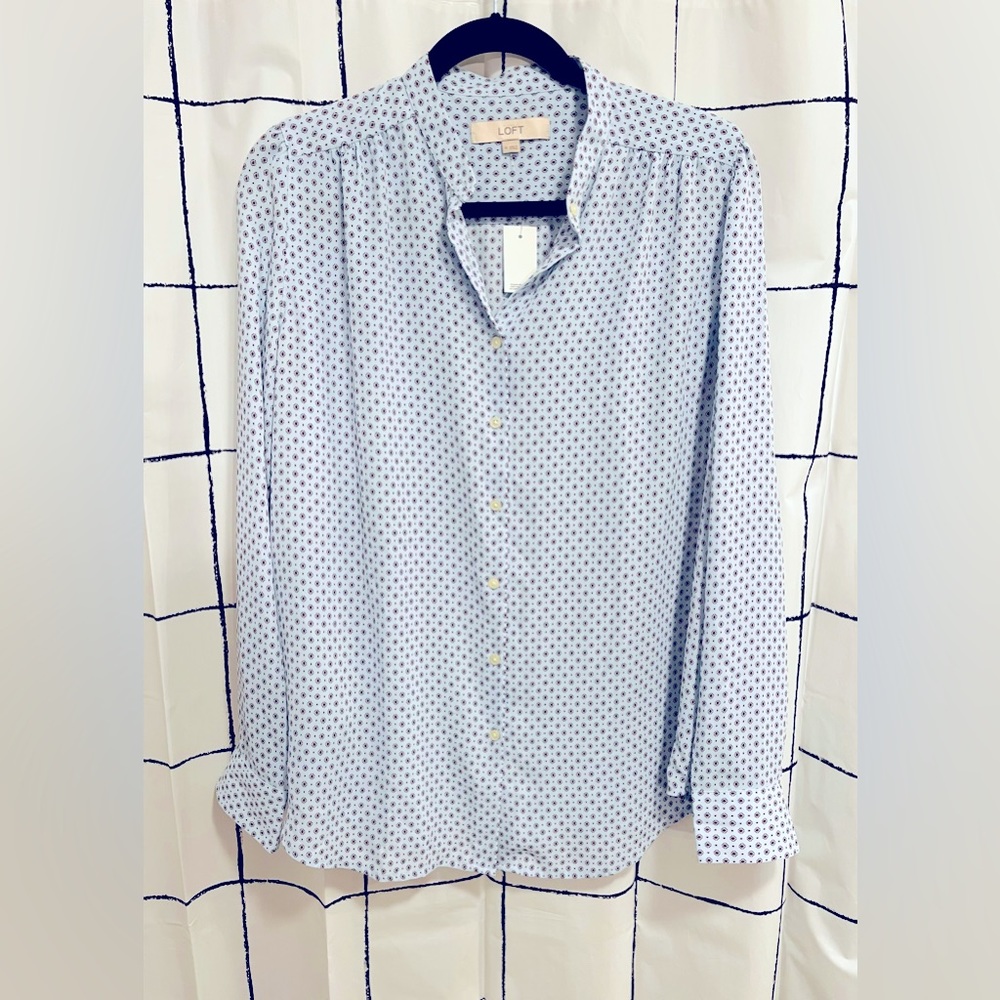 Ladies Loft Blouse Sz Medium
